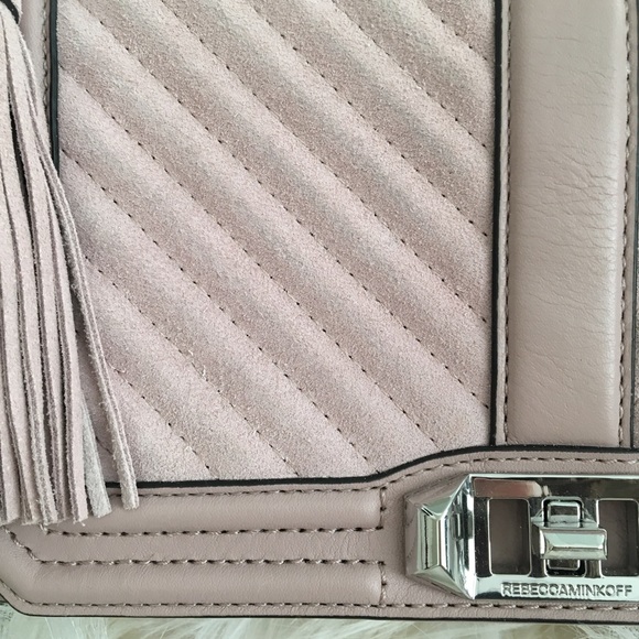 Rebecca Minkoff | Pink suede crossbody - Picture 4 of 6